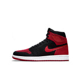 Original New Arrival Authentic Official Nike Air Jordan 1 Flyknit AJ1 Men's Breathable Basketball Shoes Sports Sneakers Non-slip