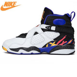 NIKE Air Jordan 8 Three Peat AJ8 Joe 8 Consecutive Men's Basketball Shoes Sneakers
