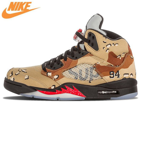 Nike Air Jordan 5 Retro Supreme "Supreme" Men's Basketball Shoes
