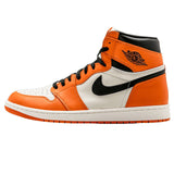 Original New Arrival Authentic Nike Air Jordan 1 Retro High OG AJ1 White Orange