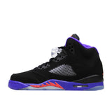 Original New Arrival Authentic Nike Air Jordan 5 red Suede AJ5 Men's