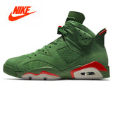 Original New Arrival Authentic Nike Air Jordan 6 Gatorade AJ6 Gatorade Green Suede