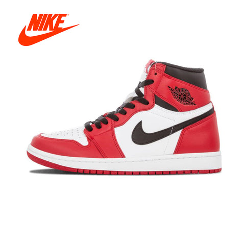 Original New Arrival Authentic Nike Air Jordan 1 Retro High OG Chicago Breathable