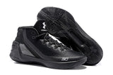 UNDER ARMOUR New Arrival UA Men Curry V3 With Seaglass Insole Basketball Sneakers Medium Cut Outdoor Athletic Cushioning Shoes