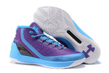 UNDER ARMOUR New Arrival UA Men Curry V3 With Seaglass Insole Basketball Sneakers Medium Cut Outdoor Athletic Cushioning Shoes