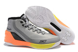 UNDER ARMOUR New Arrival UA Men Curry V3 With Seaglass Insole Basketball Sneakers Medium Cut Outdoor Athletic Cushioning Shoes