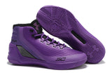 UNDER ARMOUR New Arrival UA Men Curry V3 With Seaglass Insole Basketball Sneakers Medium Cut Outdoor Athletic Cushioning Shoes