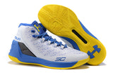 UNDER ARMOUR New Arrival UA Men Curry V3 With Seaglass Insole Basketball Sneakers Medium Cut Outdoor Athletic Cushioning Shoes