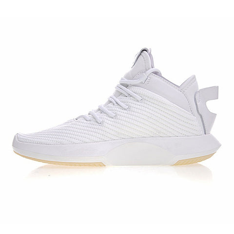 Adidas Crazy 1 ADV PK Men Basketball Shoes, White Grey, Breathable Wearable