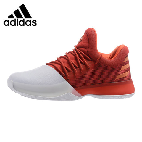 Adidas Harden Vol. 1 Men Basketball Shoes, Red, Shock-absorbing