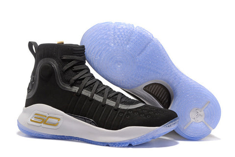 Under Armour UA Women's Curry 4 Sport Basketball Sneakers Outdoor Medium Top Athletic Unique Knitted Socks Design Shoes 36-39